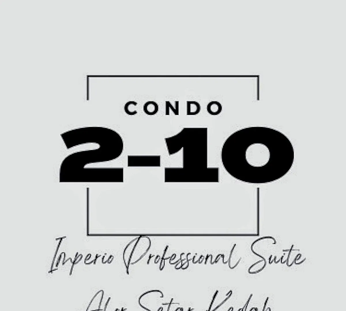 Apartment Condo 2-10 Imperio Professional Suite Alor Setar